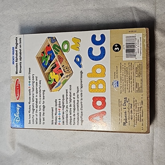 Disney Magnetic Alphabet Letters - Picture 1 of 4